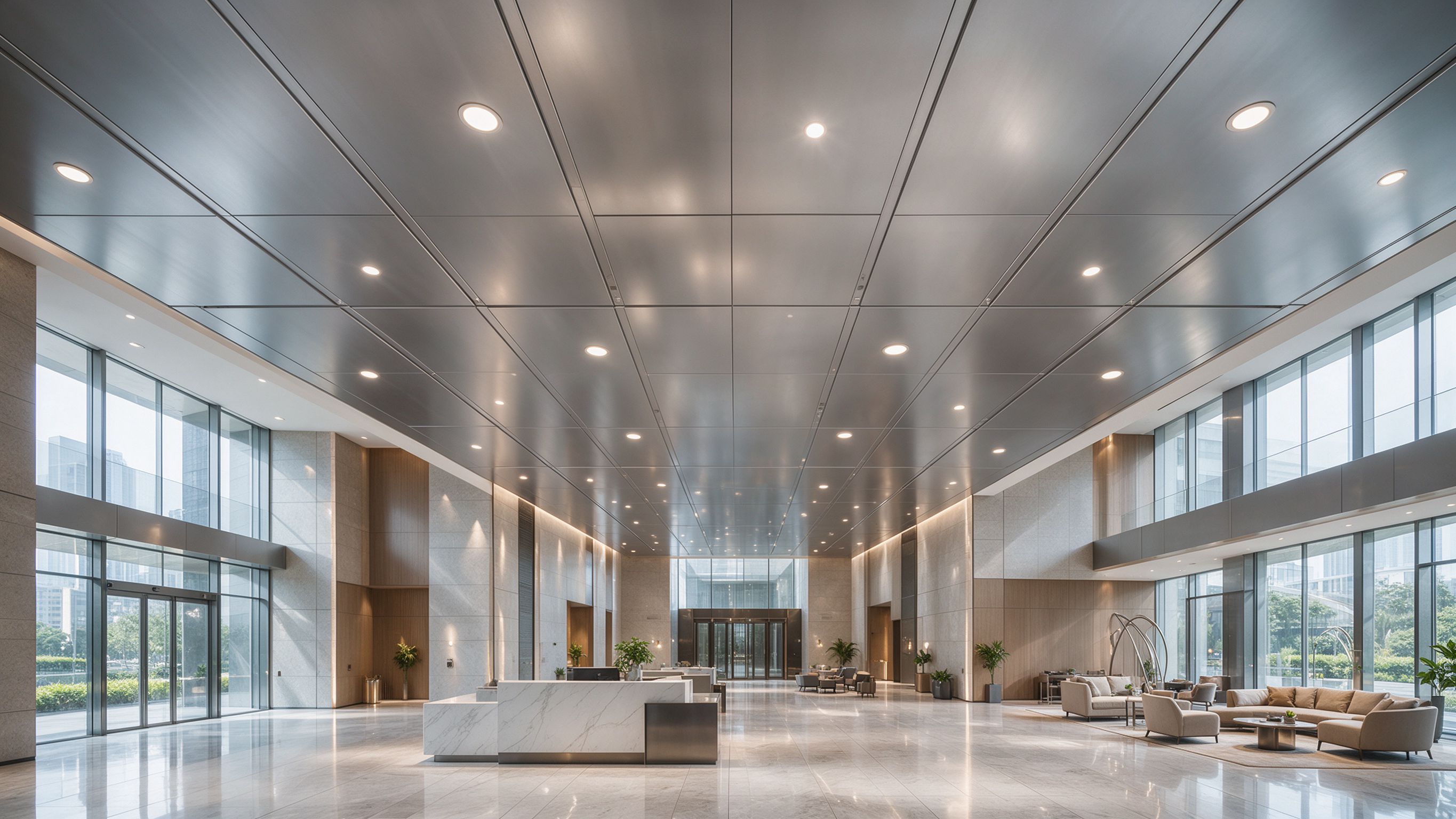 Stainless & Aluminum Ceilings