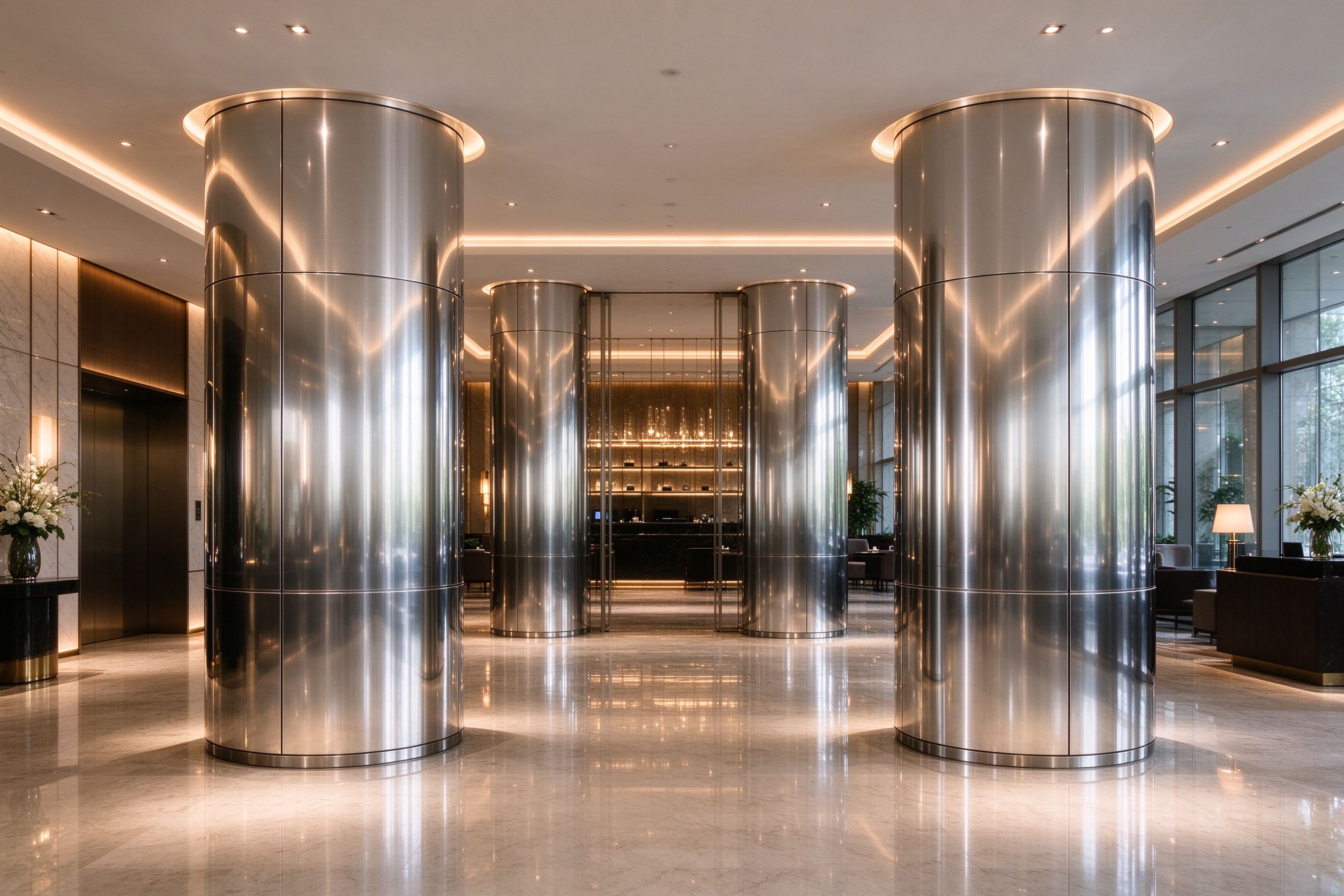 Mirror Column Covers