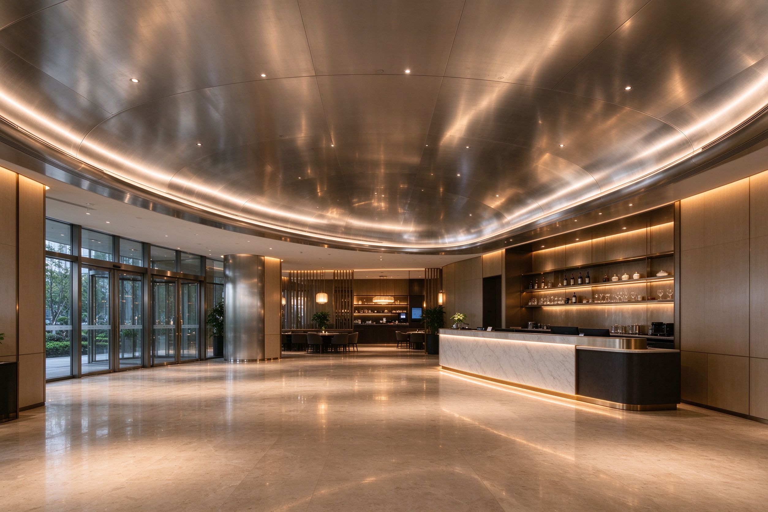Hotel Lobby Ceiling