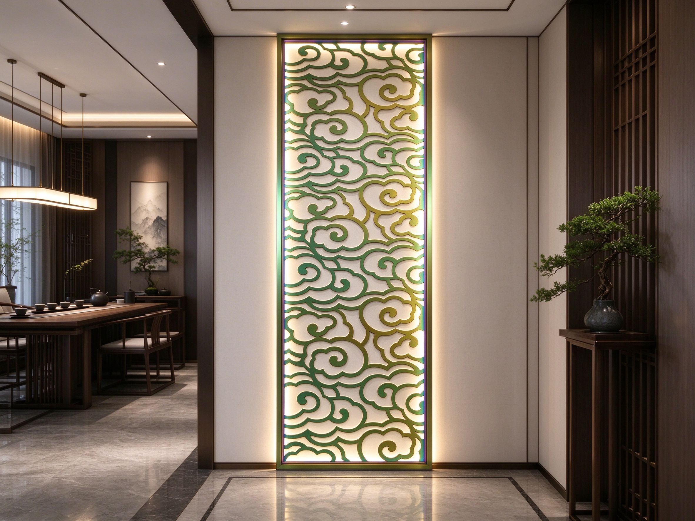 Cloud Pattern Screen