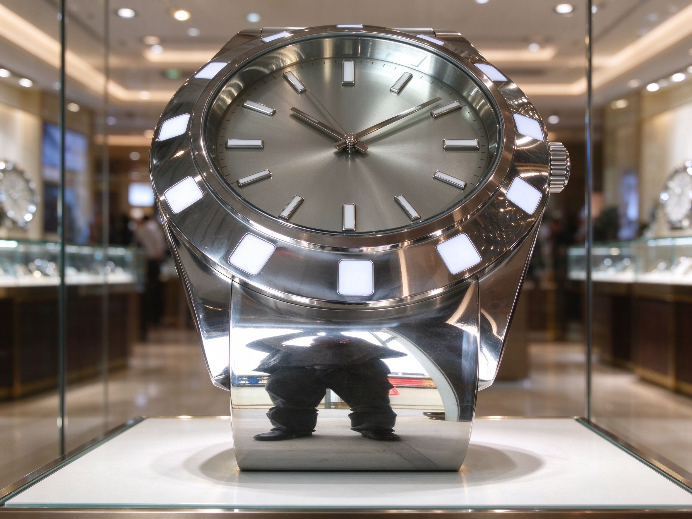 Giant Mirror Watch